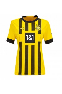 Borussia Dortmund Voetbaltruitje Thuis tenue Dames 2022-23 Korte Mouw